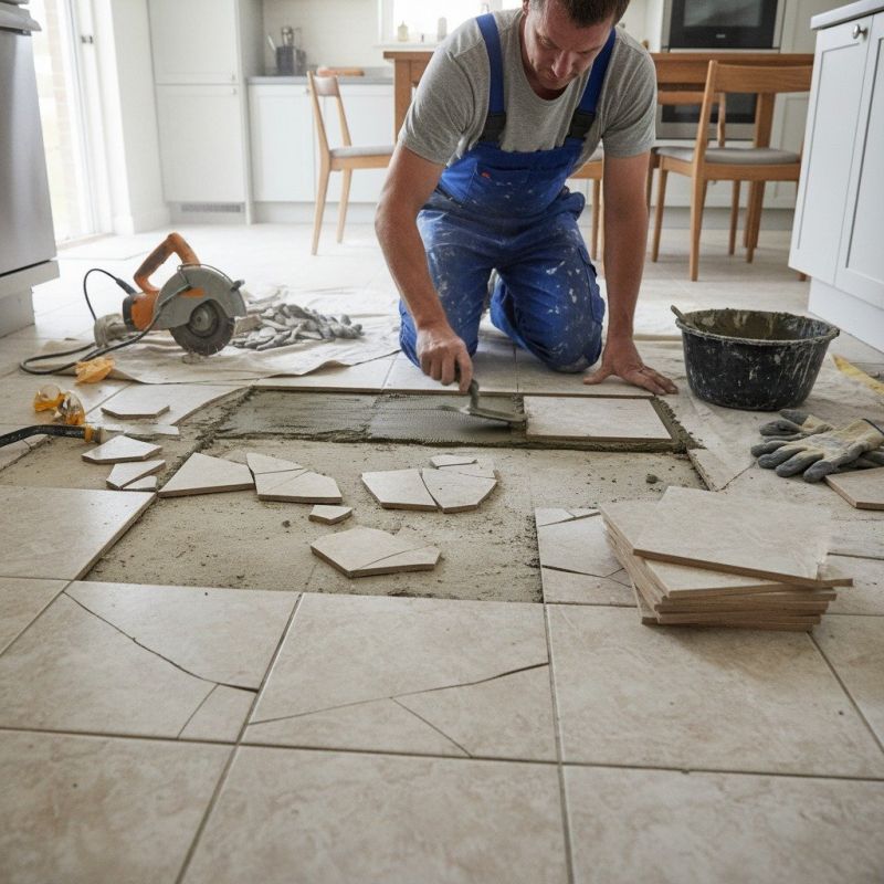 Linoleum Tile Repair