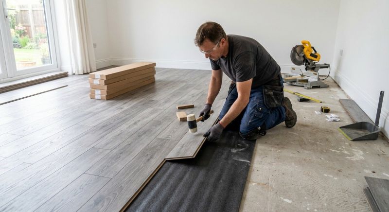 Laminate Floor Installation in Fort Wayne, IN