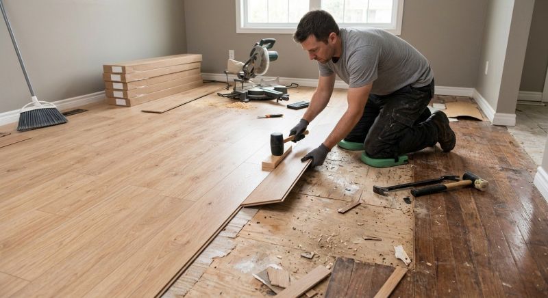 Laminate Wood Installation in Greensboro, NC