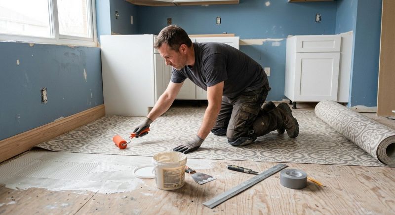 Sheet Flooring Installation in Manassas, VA