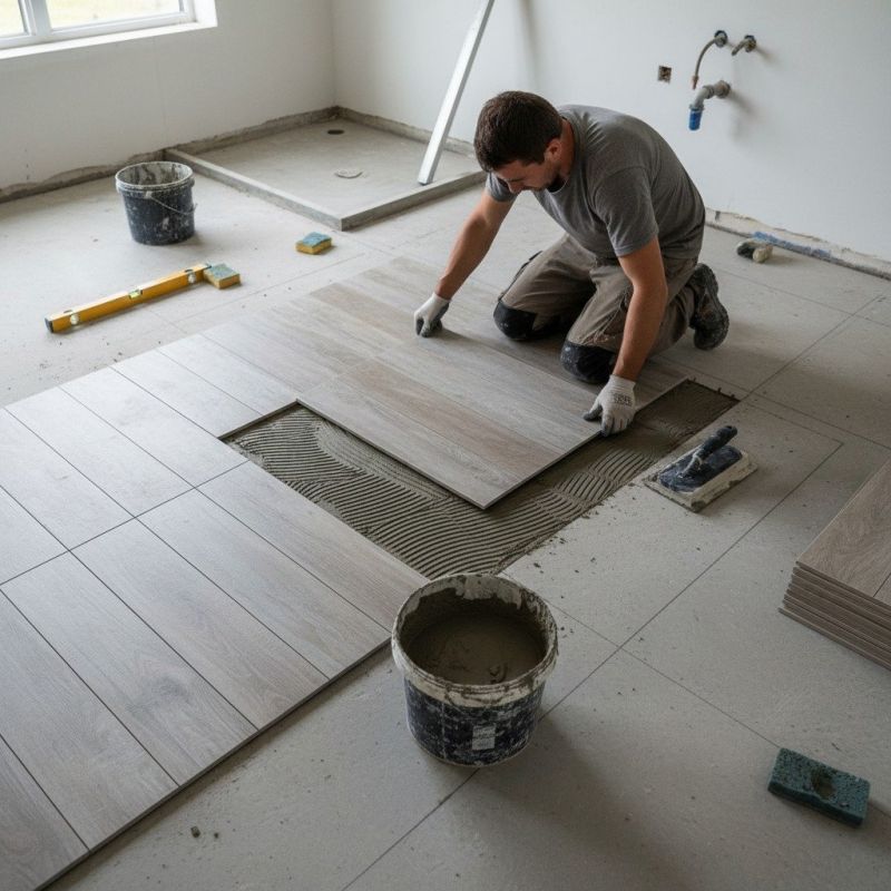 Tile Floor Renovation in Annapolis, MD