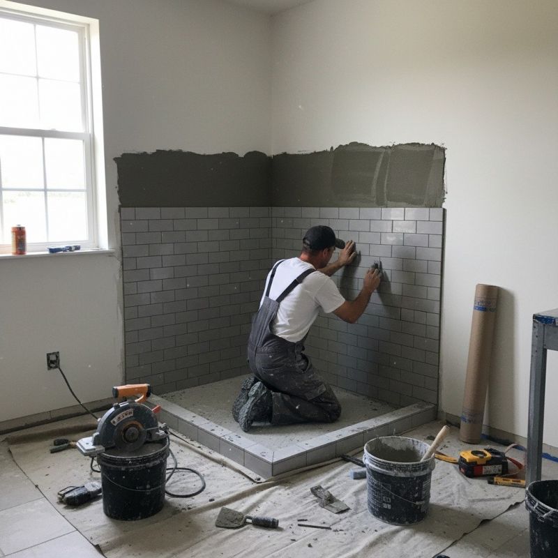 Tile Shower Installation in Conroe, TX